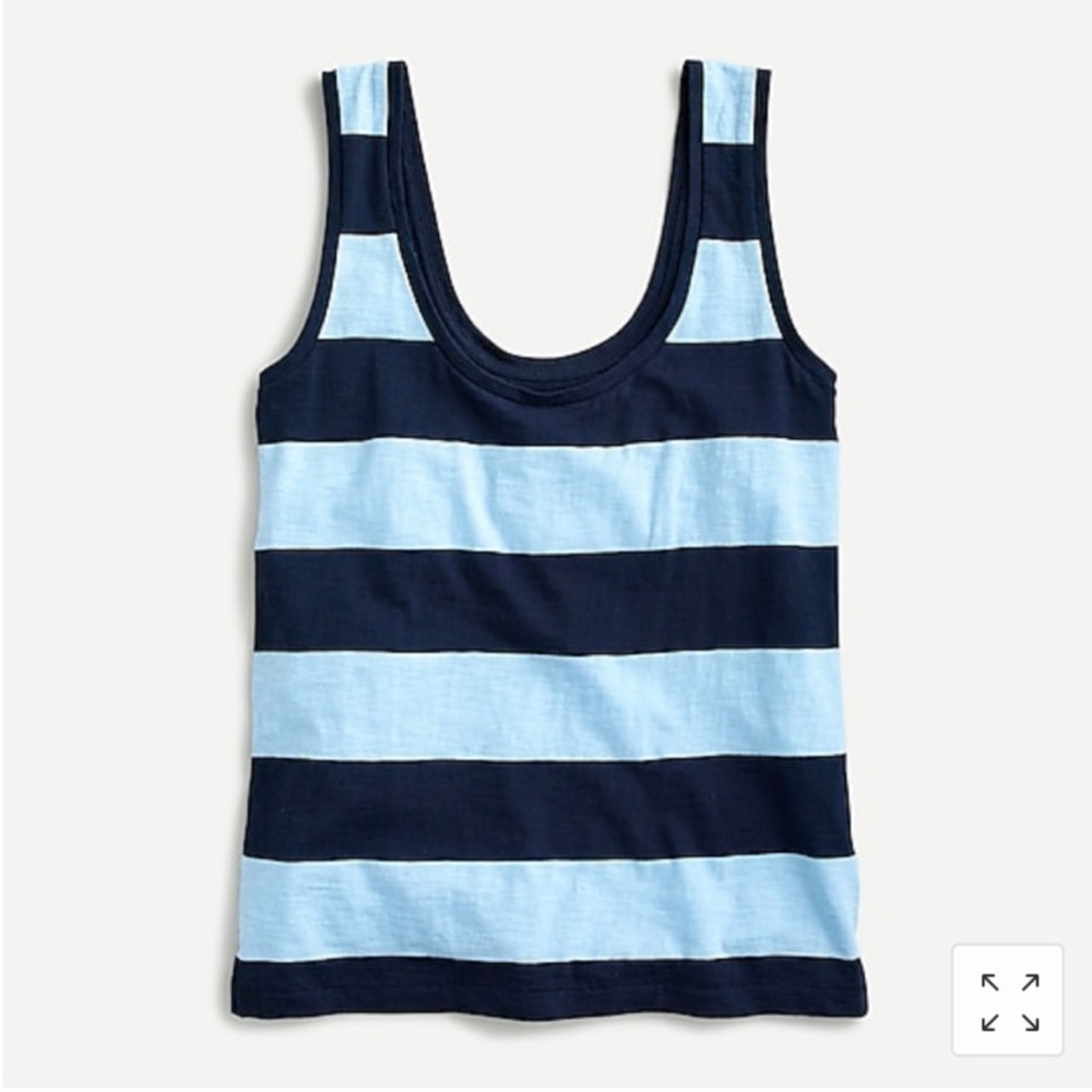 NWOT J. Crew Vintage Cotton Scoop Neck Tank Top